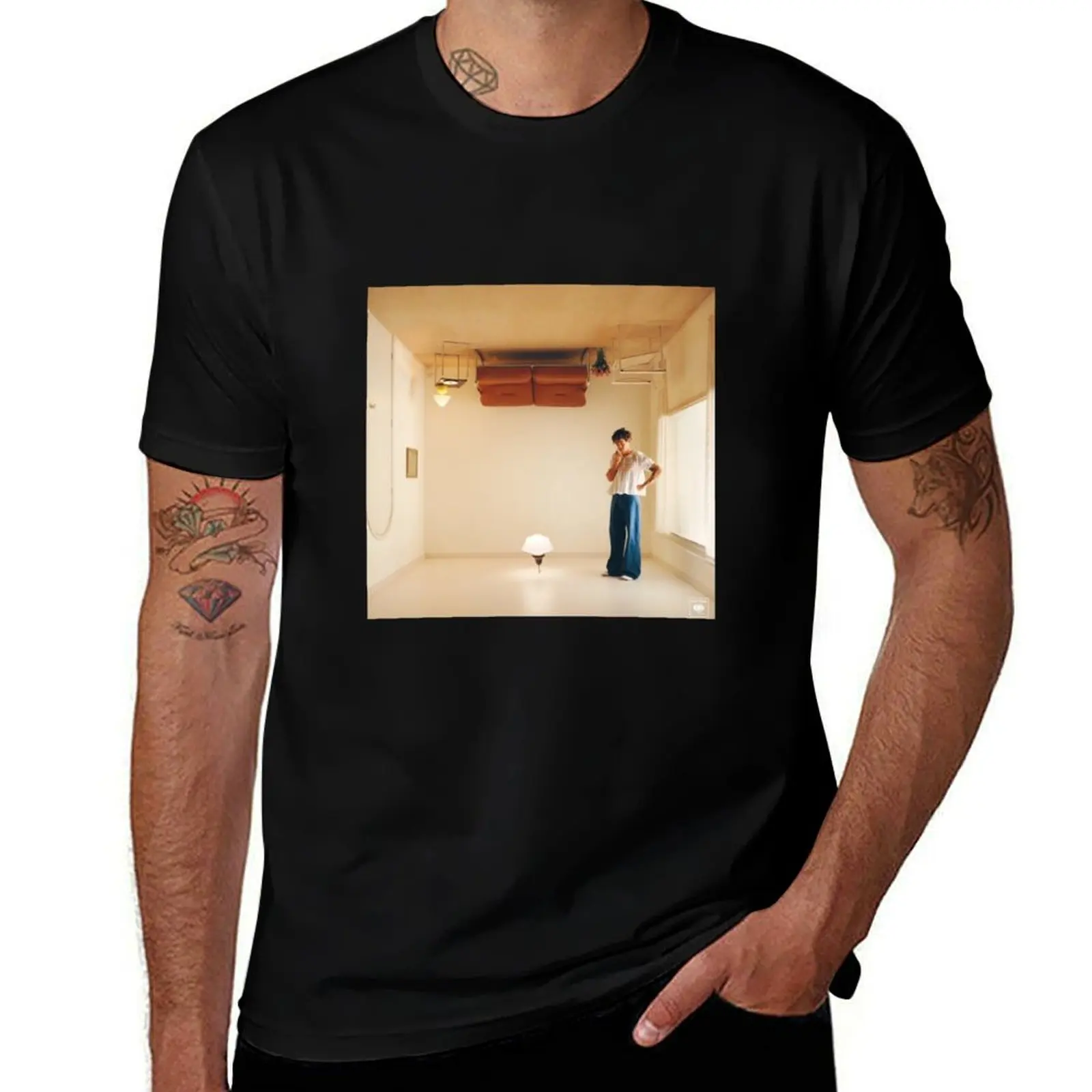 

Harry’s house T-Shirt man t shirt summer t shirt man cotton black cotton t-shirt plain for man package T-Shirt