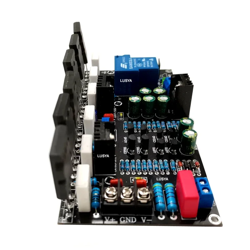 Amplificateur de puissance mono DLHiFi, carte d'ampli à tube haute puissance avec protection des haut-parleurs, version améliorée, 300W, 1943 + 5200