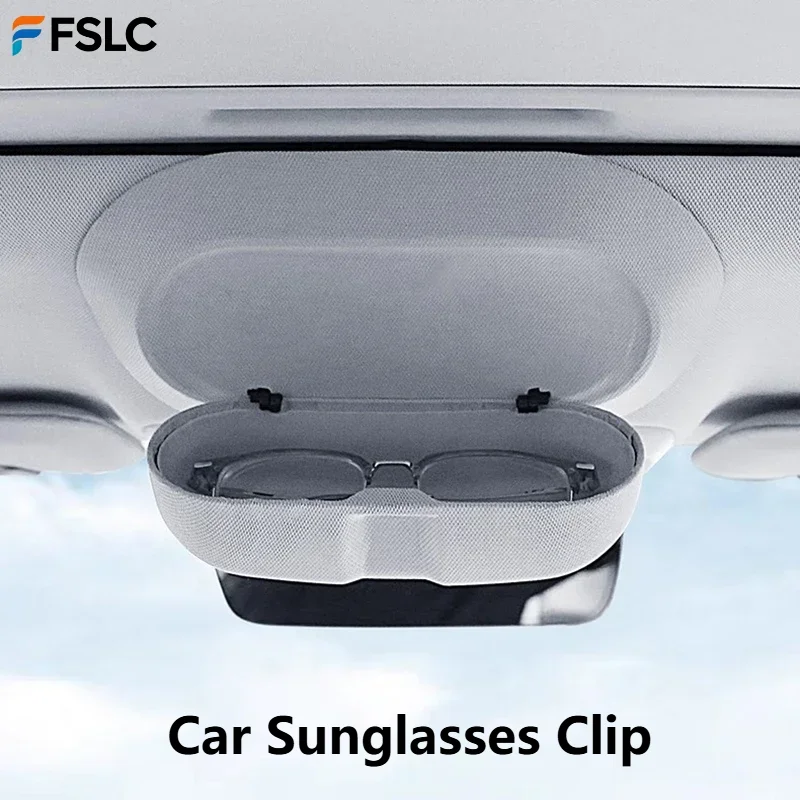 

⭐Genuine⭐ Car Upgrade For Leapmotor C10 2024-2025 Sunglasses Holder Car Sun Visor Glasses Clip Case Interior Accessories