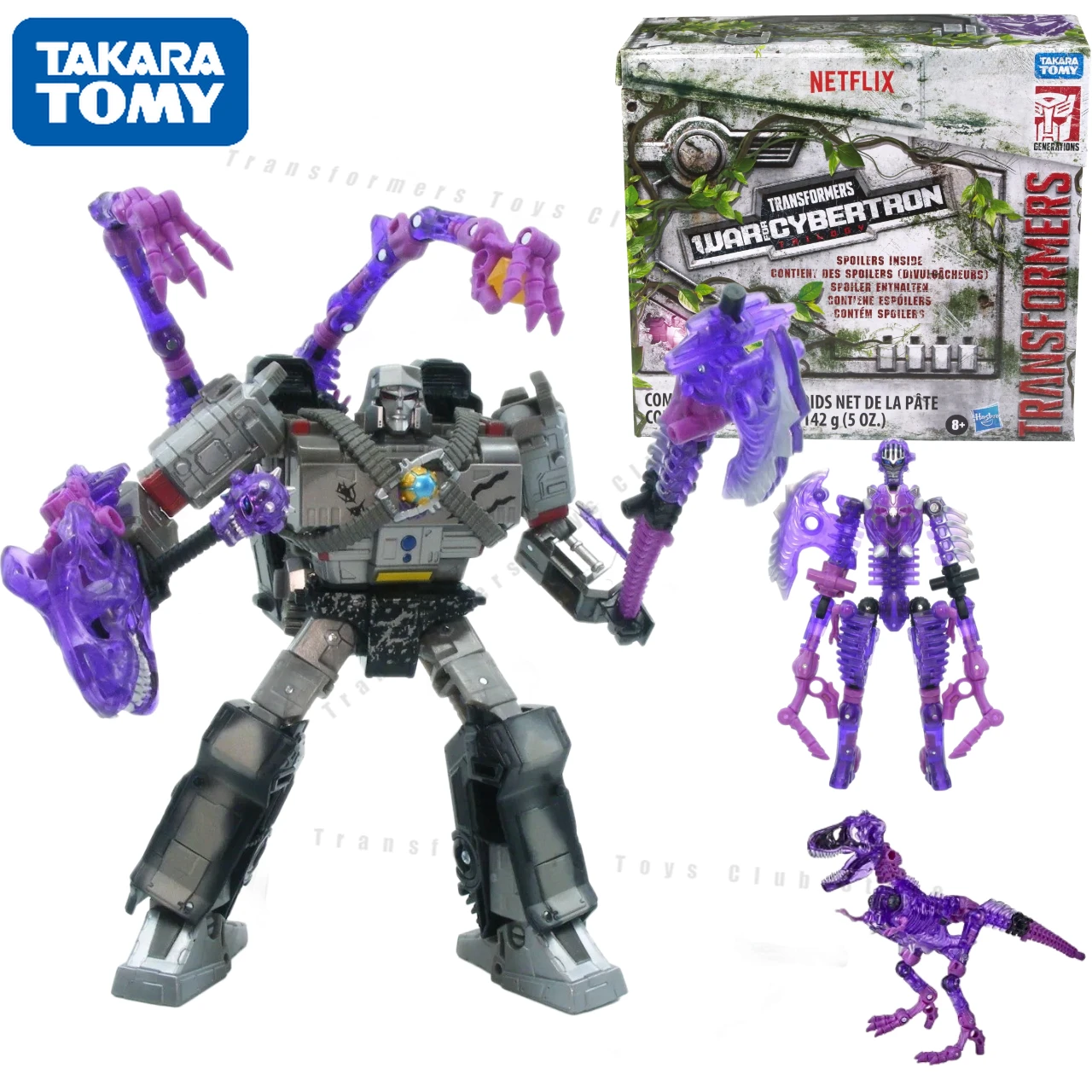 In Stock Takara Tom Transformers Generations War for Cybertron Spoiler Pack Dark Megatron Eternal Dragon Action Figure F0969