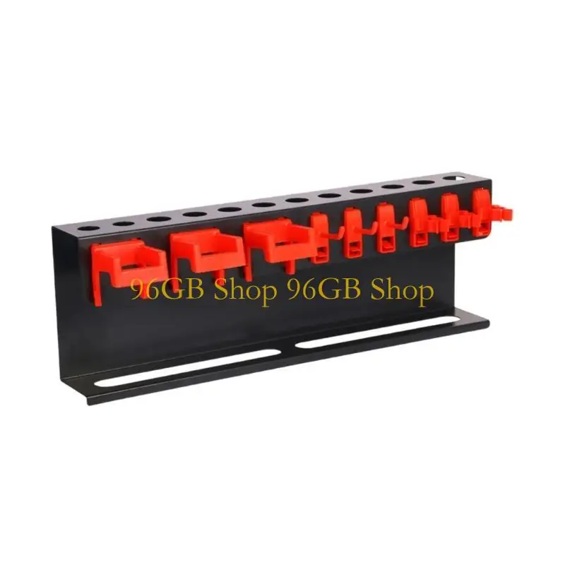 

96GB Multifunctional Space Saving Storage Rack Plastic Holder For Car Wash Brushes And Sprayer Bottles For Garage Or Home Use