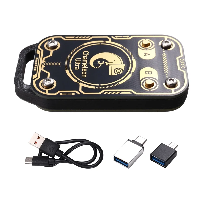 

-ABZD Chameleon Ultra RFID Считыватель смарт-чипов Эмулятор смарт-карт ID IC 125 кГц 13,56 МГц Декодирование карт NFC Дубликатор