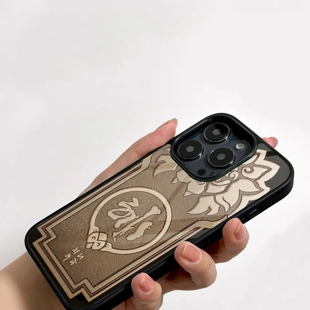 Game Honkai Star Rail Model Phone Case For IPhone 11 12 13 14 15 16 Plus Pro Max Mirror Acrylic PC TPU Cover