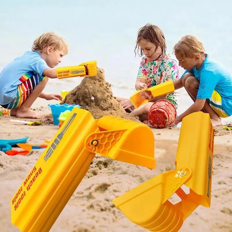 Excavator Hand Digger Digging Arm Beach Toy Snow Digging Arm Large Size For Exercising Hand-Eye Coordination Ability