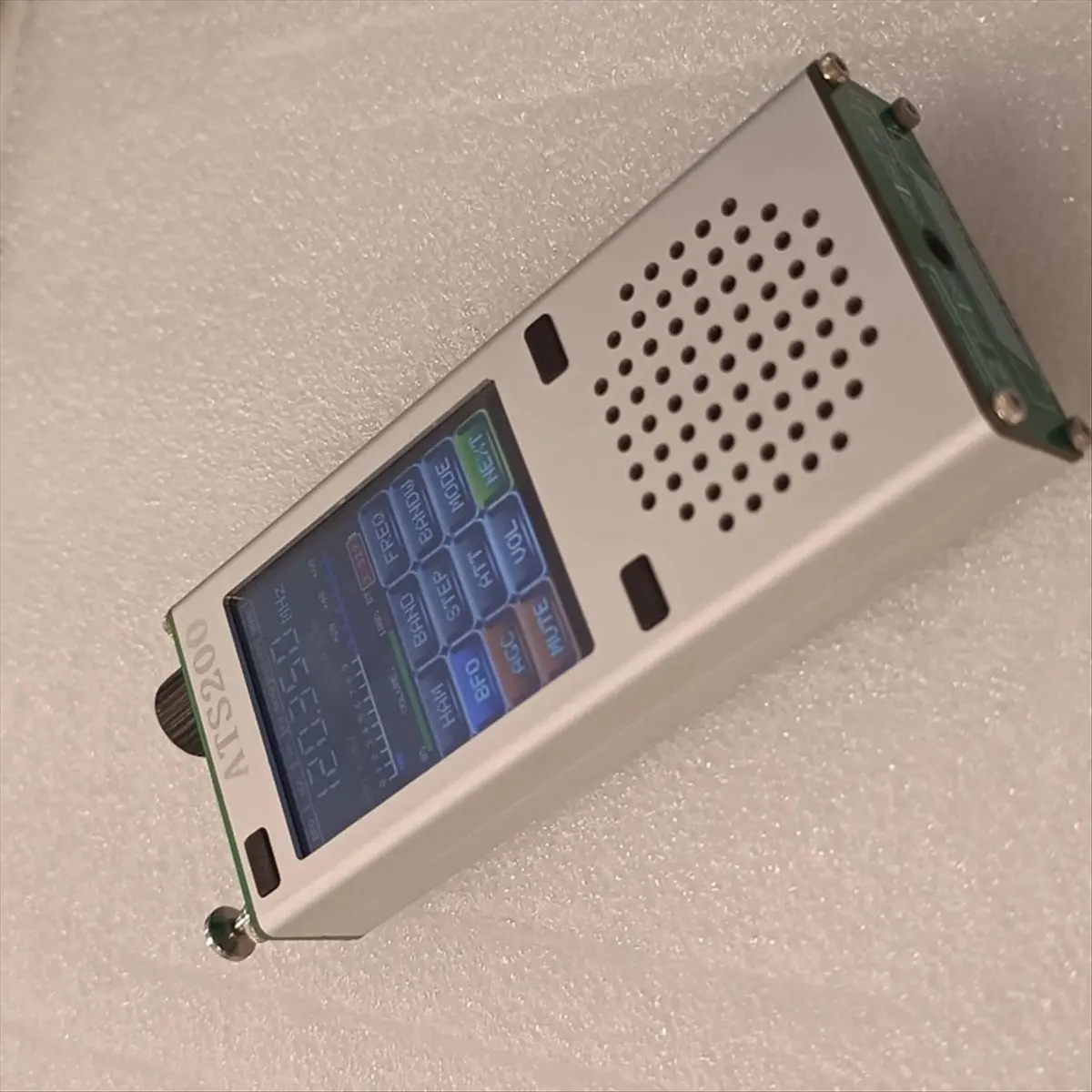 & AT27  New ATS200 Aviation Band Radio FM SI4732+ESP32+Bluetooth+2.4 Inch Touch Display FM, AM, LSB, USB Multimode Reception