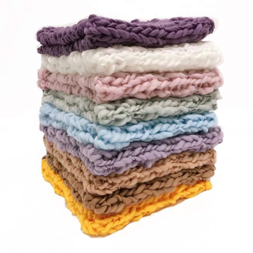 Puntelli Fotografici Per Neonati – Coperta Elastica Newborn Wrap 150x40 Cm – Per Foto Fai-da-Te, Battesimo E Baby Shower (Unisex)