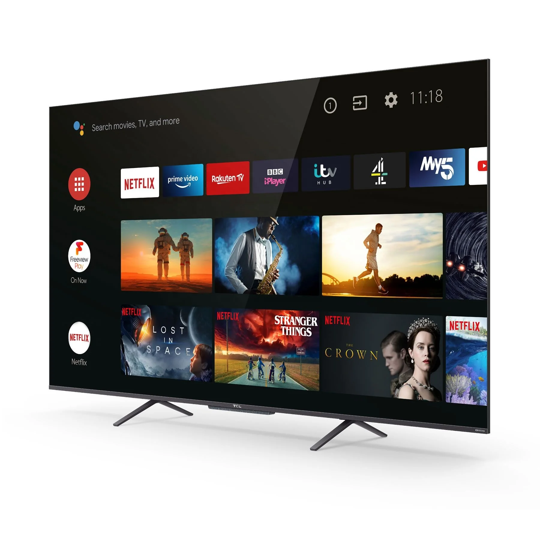 TCL 43-inch smart Android TV original Class 4-series 4K UHD HDR LED television LCD screens WiF wholesali 2021 Model