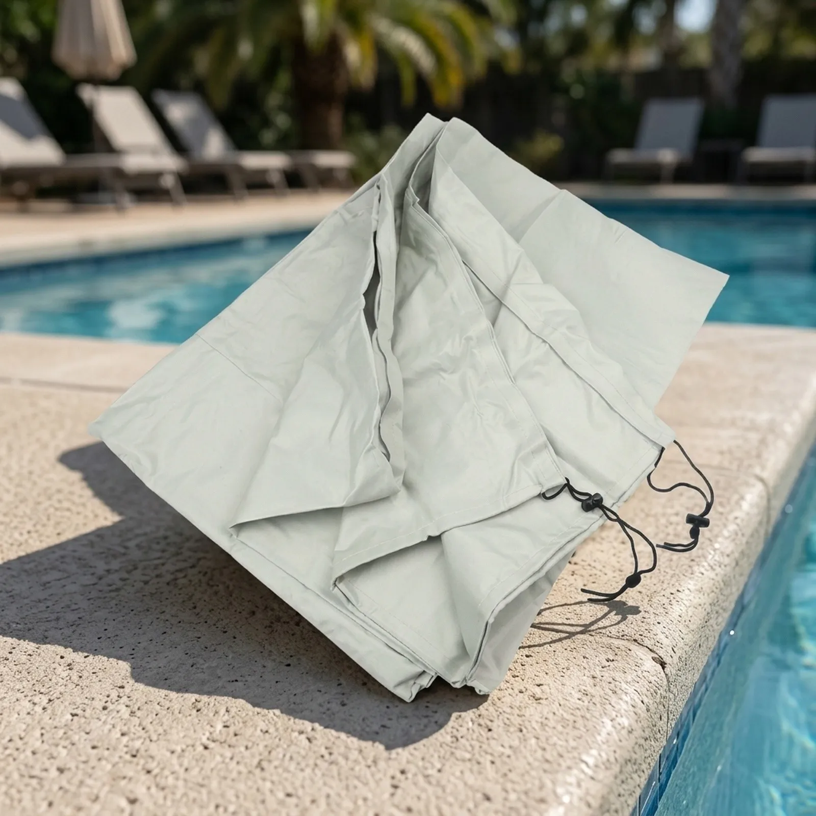 18ft for solar Blanket Cover Accessory Swimming Pool Cover Quick Installation Space-Saving Design for solar Blanket