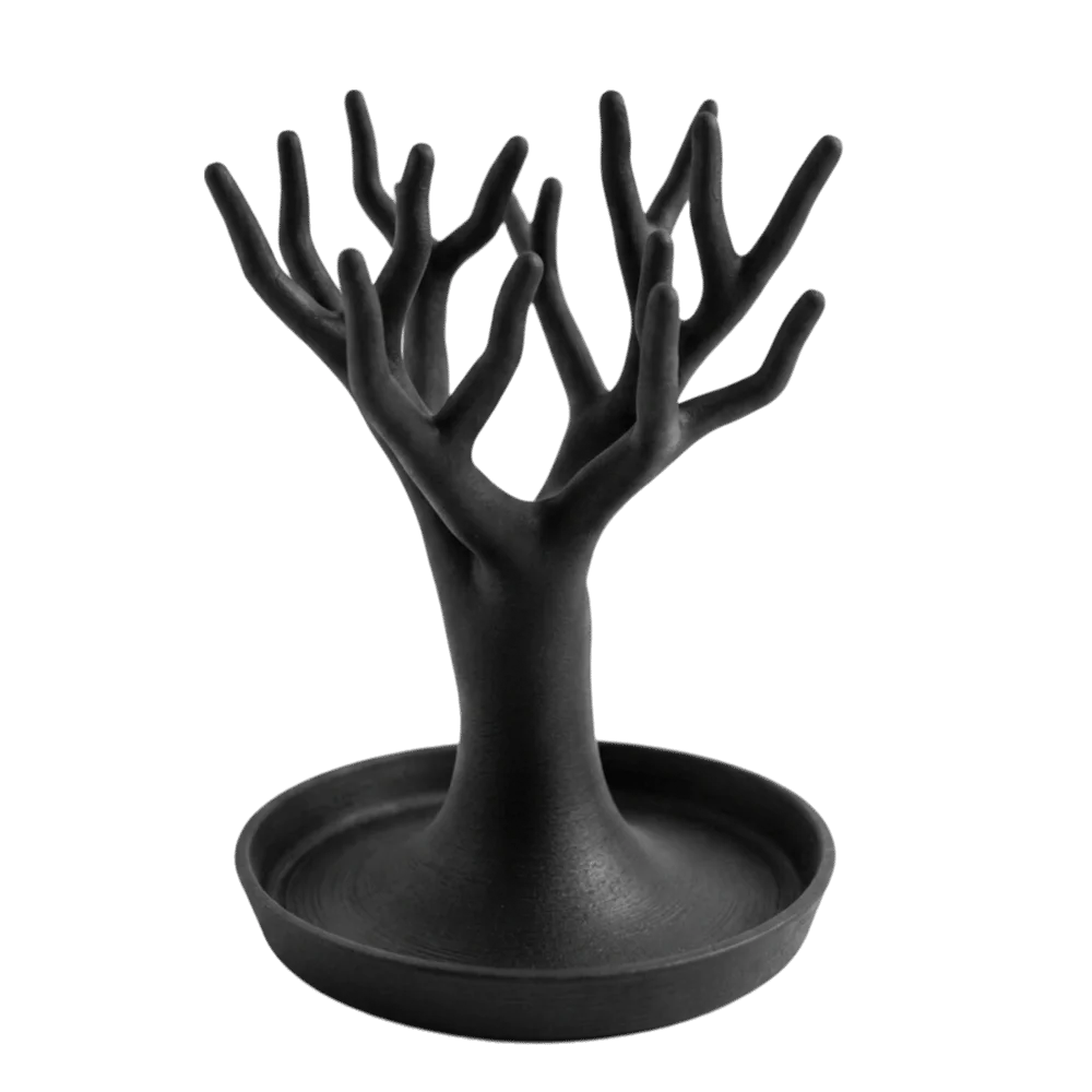 3D Printed Miscellaneous Item Storage Tray Simulated Nordic Tree-shaped Organizer Jewelry Towers Multifunctional