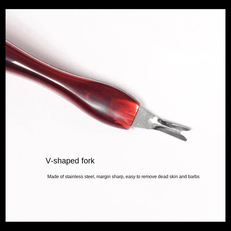 Nail Removal Tools Dead Skin Fork Nail Dead Skin Push Cutin Manicure Nail Dead Skin Hairpin Dead Stainless Steel