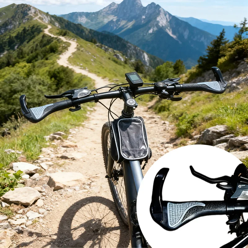 

1 пара универсальных силиконовых ручек для горных велосипедов - сменные ручки для наконечников руля и аксессуаров для руля с рожком