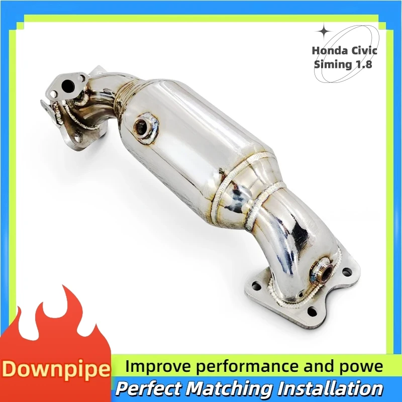 

For Honda Civic Siming 1.8 High Performance Exhaust Downpipe Head Section High Quality Exhaust Pipe Exhaust Modification