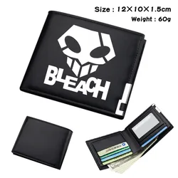 BLEACH Animation Derivative Purse Cartoon Fold Short Wallet Portable Coin Purse