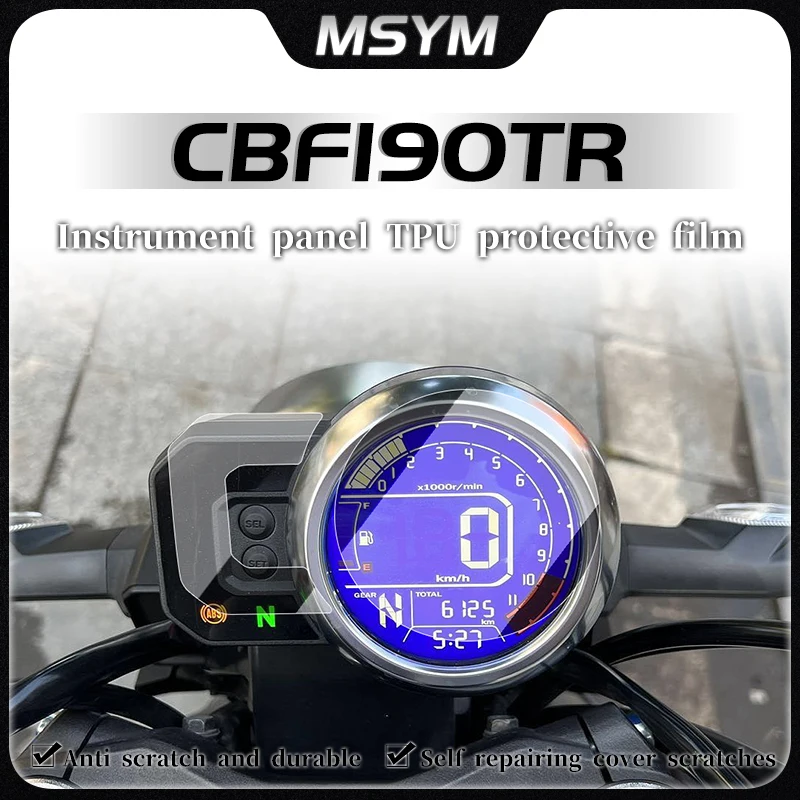 

Motorcycle Instrument Cluster Scratch Protection Film Dashboard Screen Protecto For HONDA CBF190TR CBF190 TR cbf 190tr