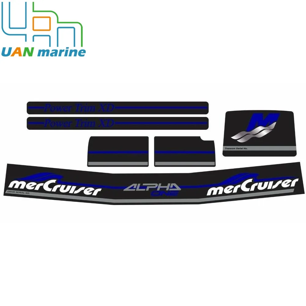 

Набор наклеек Blue Rams для ремонта двигателя MerCruiser Alpha One Gen 2, 37- 861431 A98 37- 817387 A91 37- 861446 A98