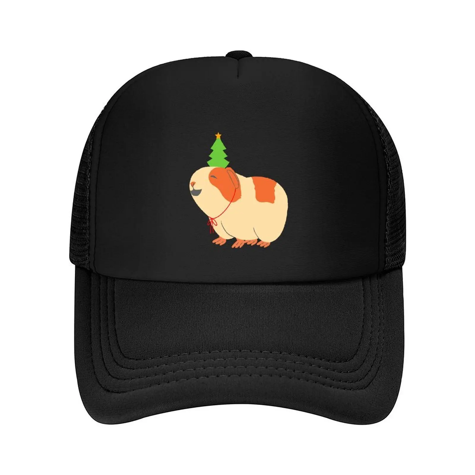 

Merry Pigmas Guinea Pig Xmas Baseball Cap New Hat party Hat Fashion Beach Golf Wear Elegant Women's Hats Men's