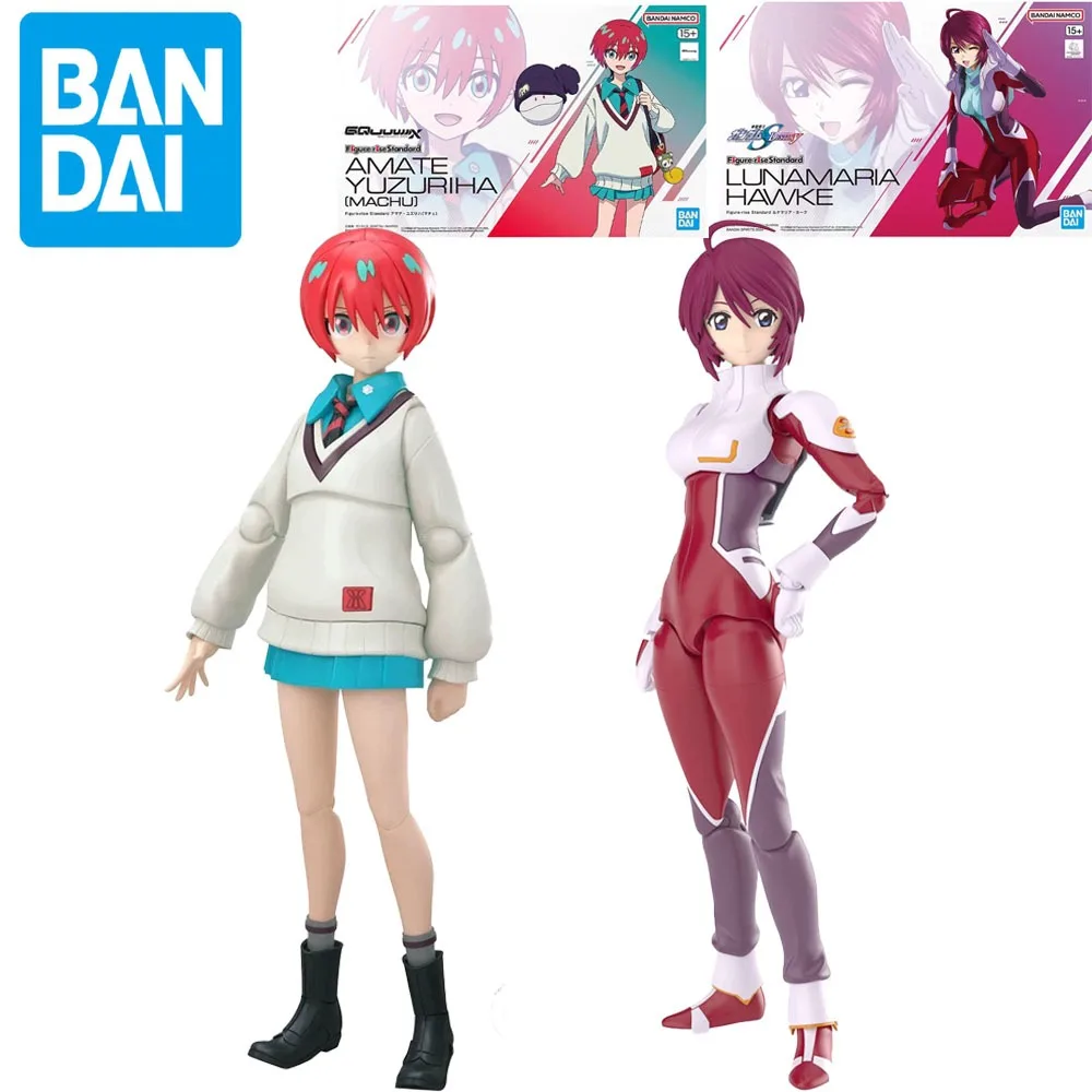 

Стандартная фигурка Bandai Gundam GQuuuuuuX AMATE YUZURIHA MACHU Aninm, сборная фигурка, оригинальный комплект модели, подарок в шоке