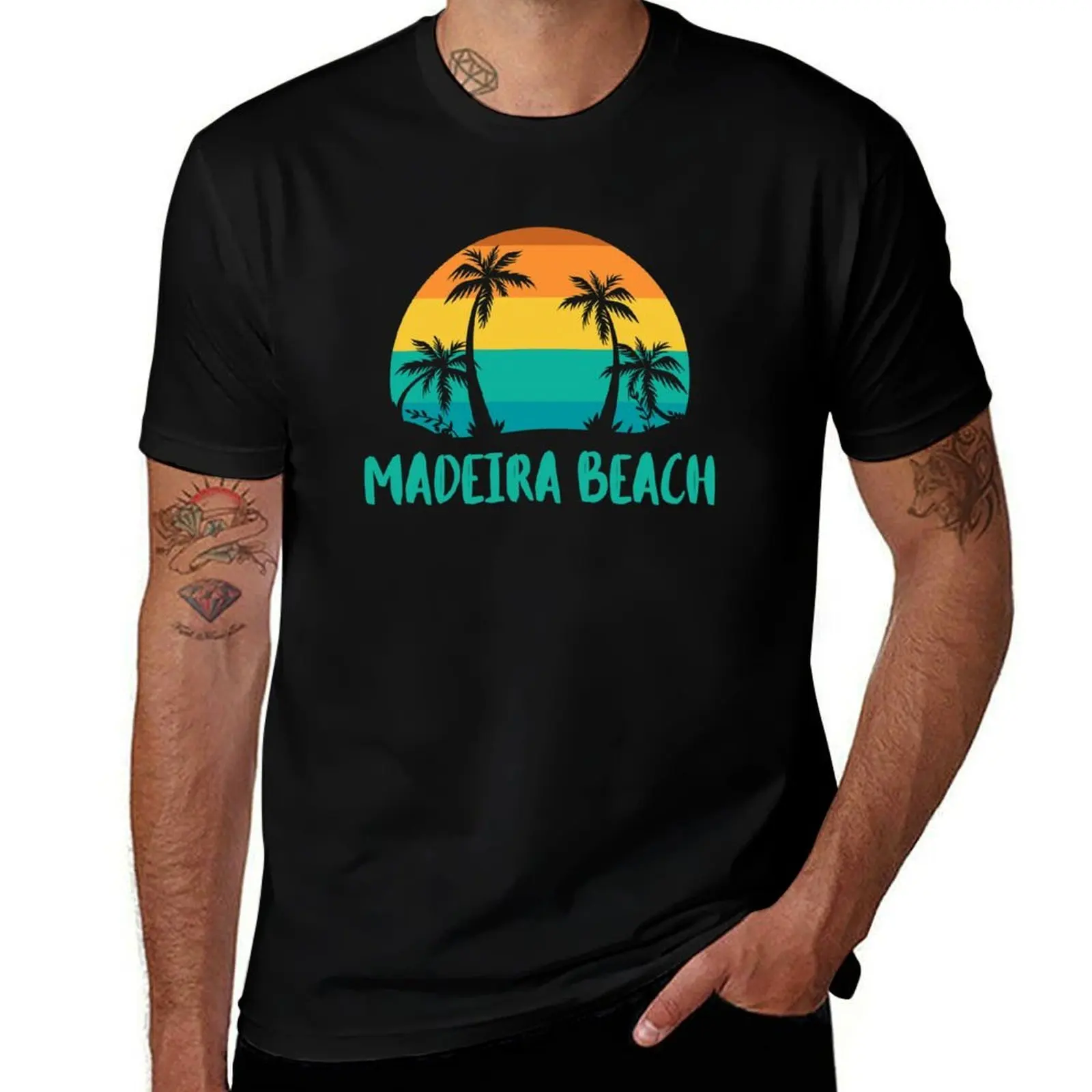 Madeira Beach Florida T-Shirt Big Size Daily Wear T-Shirt