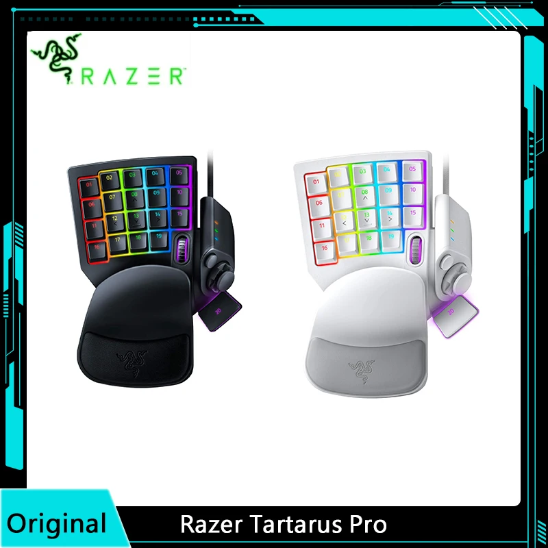 Razer Tartarus Pro Gaming Keypad Analog Optical Key Switches 32 Programmable Keys  Customizable Chroma RGB Lighting