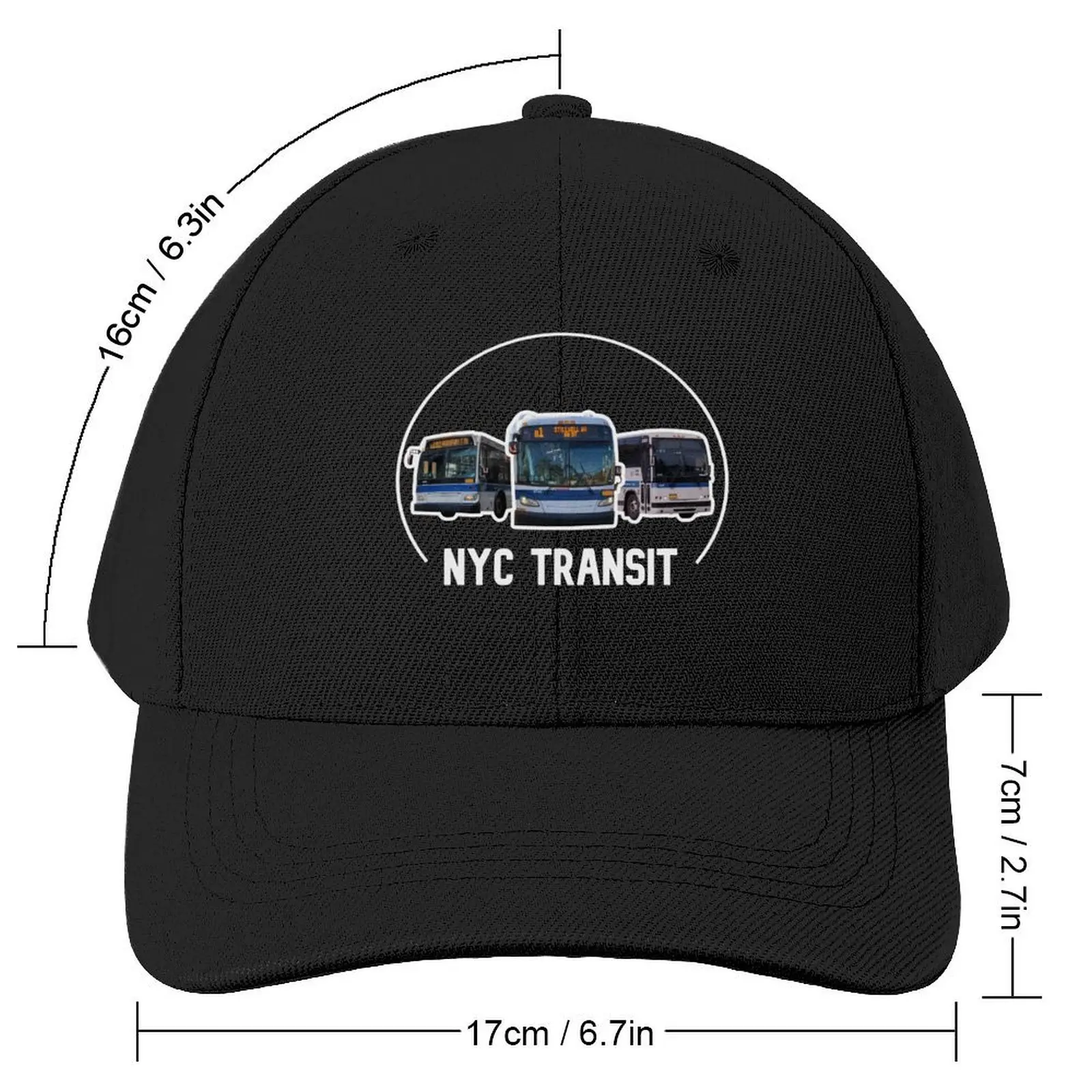 NYC Transit Baseball Cap Hip Hop Sunhat Thermal Visor Golf Men Women's