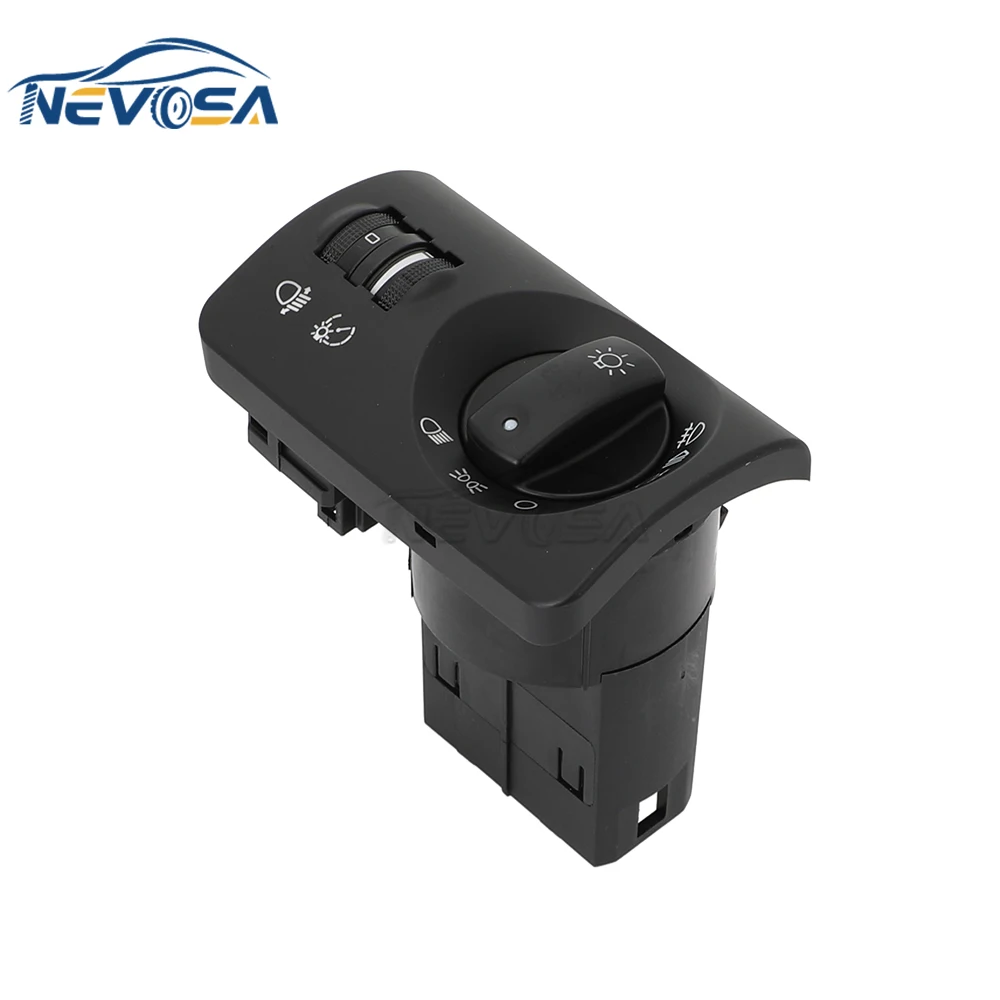 NEVOSA 4B1941531F 4B1941531CB9B 4B1941531F-ZC Power Headlight Switch Head Lamp Button For Audi A6 4B C5 A6 Avant 1997 1998 2004