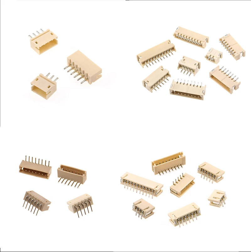 20Pcs JST ZH1.5 2/3/4/5/6/7/8 Pin Terminals Plastic Shell Male Plug Female Socket Wire Connector ZH 1.5 2P 3P 4P 5P 6P 7P 8P