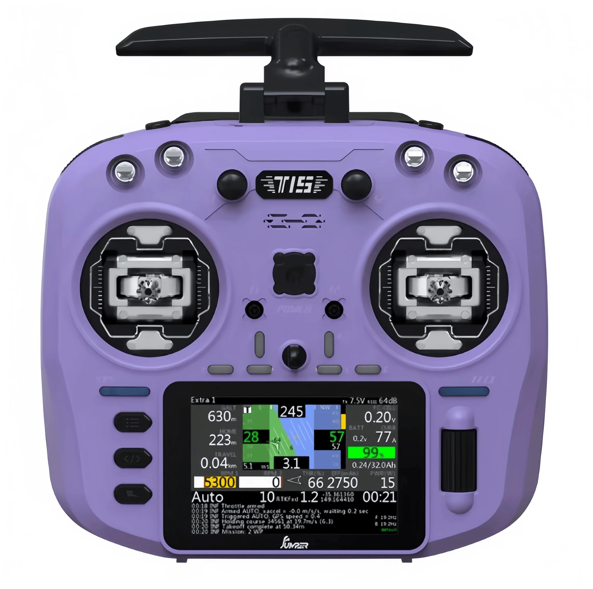 البلوز T15 قاعة الاستشعار شاشة ملونة وحدة تحكم راديو FPV EDGETX/ELRS لطائرة طويلة المدى RC بدون طيار