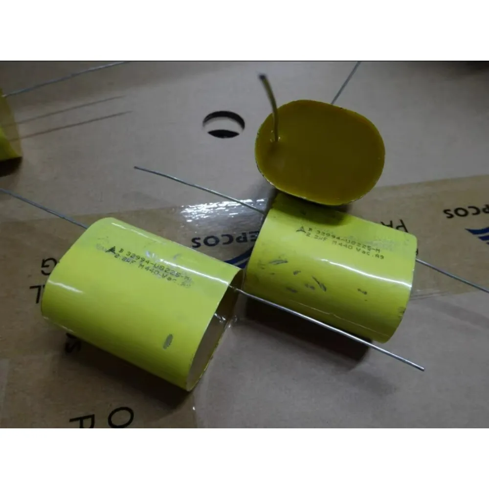 

EPCOS 2.2uf/440vAC 2u2f 225 Brand new axial film capacitor B32994U8225M