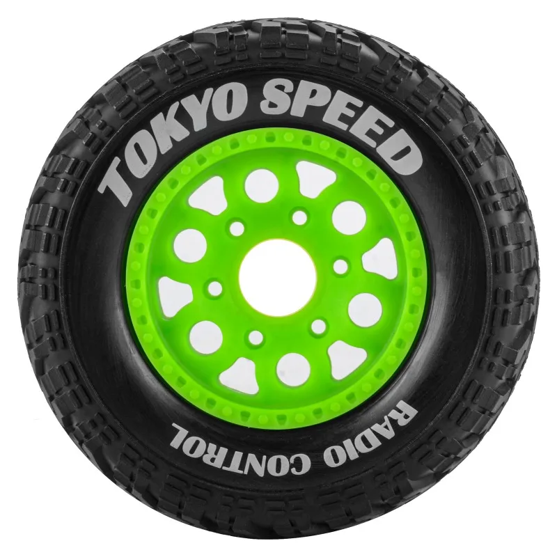 1/10 W251 RC الرعد شيطان شاحنة لمسافات قصيرة على الطرق الوعرة نموذج أجزاء إطارات السيارة