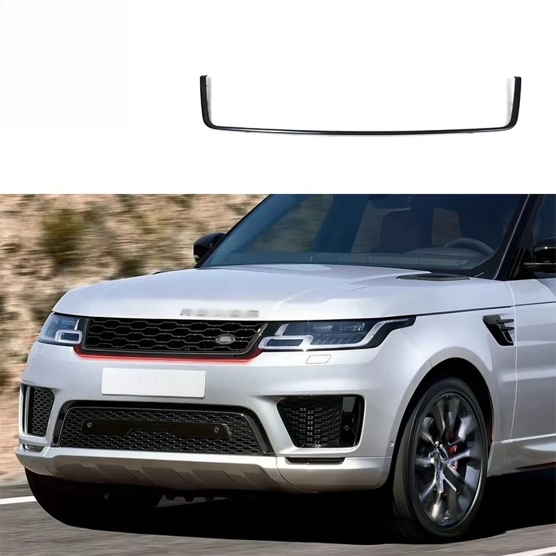 

Dry Carbon Fiber Grille Trim Strip forRange Rover Sport 2018-2022 Exterior Accessories
