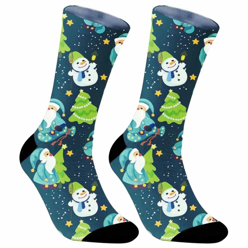 Calcetines divertidos de astronauta a la moda para hombres y mujeres, calcetines con estampado de animales y calaveras con grafiti, calcetines transpirables para el sudor, calcetines de Navidad 2024