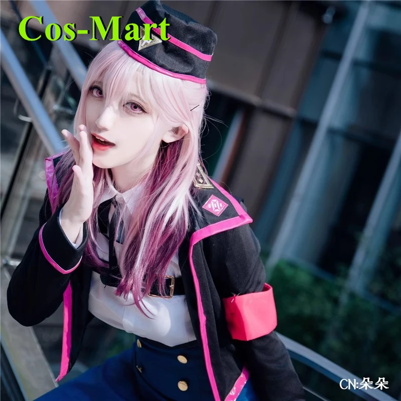 Cos-Mart Anime Hypnosis Microphone Voice actress Cosplay Costume Fashion Uniform Halloween Party Role Play Clothing Custom-Make