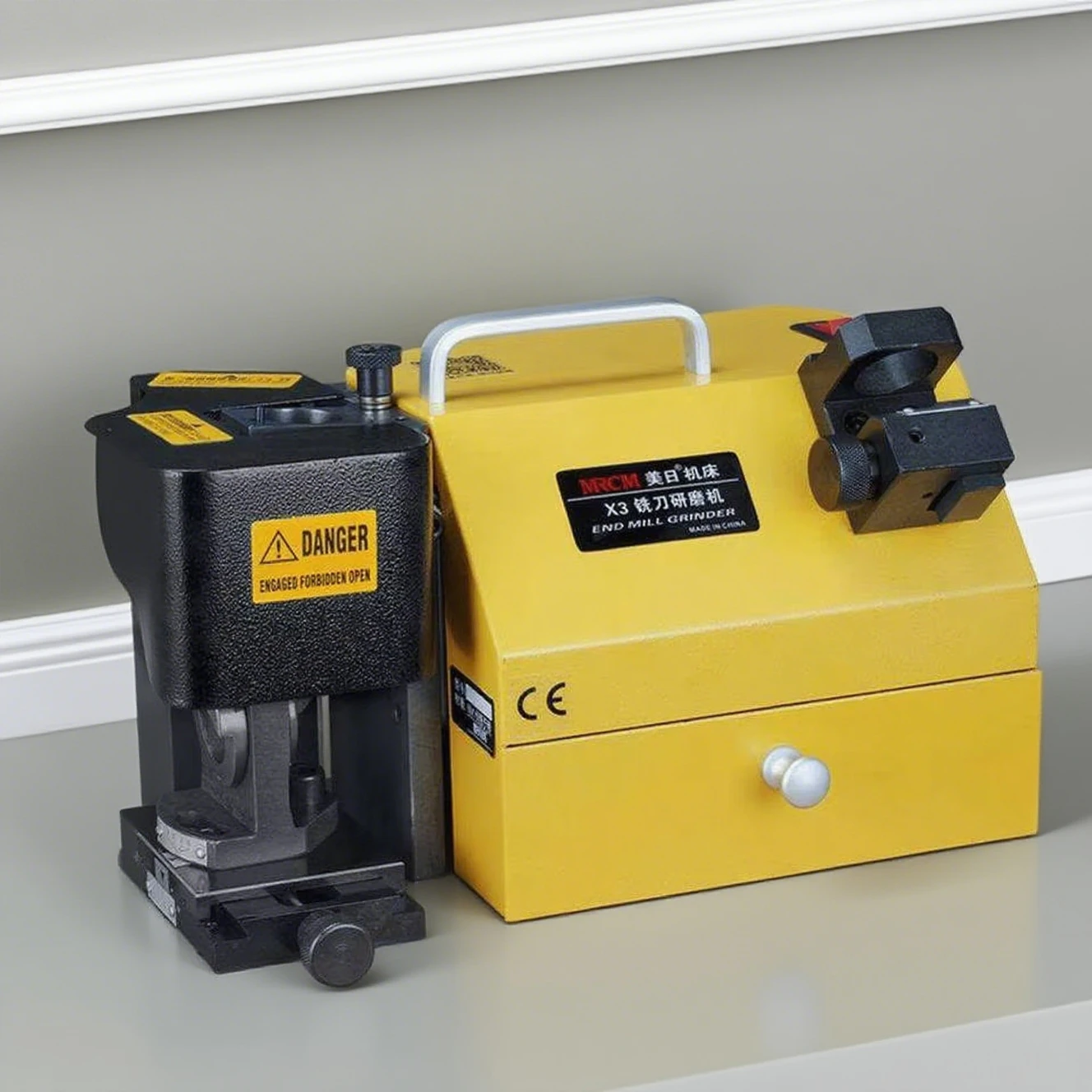 

Точилка для ножей MR-X3A (промышленная и бытовая) - 4-14(20) мм, портативная, простая в использовании, 220В/110В, точильный станок для дрелей