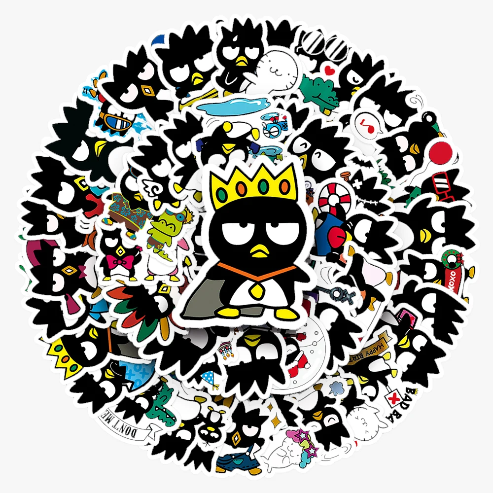 10/30/50pcs Funny Cartoon BadBadtz Maru Stickers for Kids Toy Waterproof DIY Laptop Guitar Scrapbooking PVC Kawaii Anime Sticker