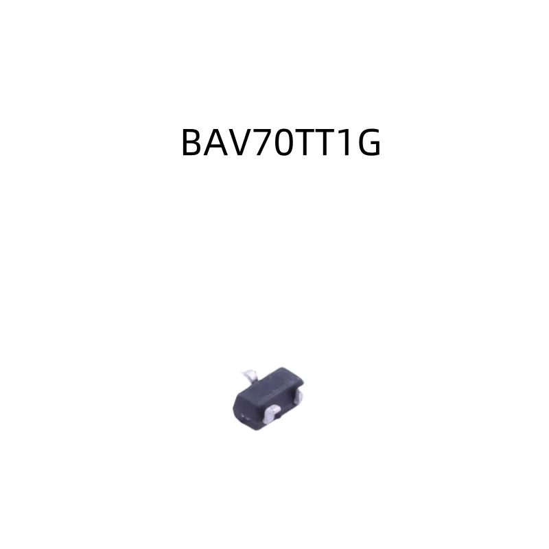 Original Stock BAV70 Integrated Circuit BAV70TT1G SC-75 Switching Diode 70V 200mA Dual Common Cathode Electronic IC Chip New