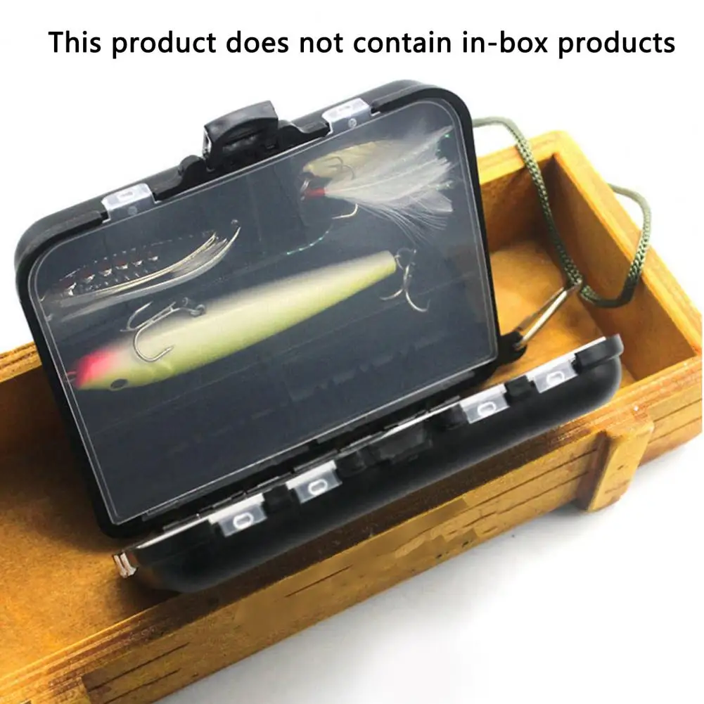 

Fishing Lure Case Detachable PVC Fishing Tools Lures Hooks Storage Box Case Lightweight Fishing Lure Container Fishing Gear