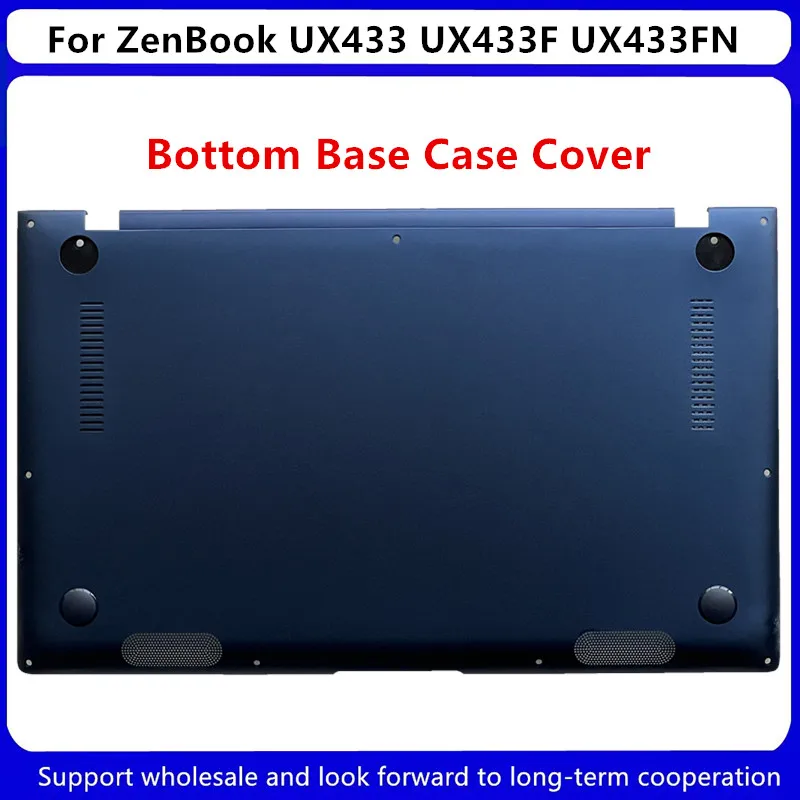 ใหม่สำหรับ Asus Zenbook UX433 UX433F UX433FN แล็ปท็อปปกหลัง LCD/เคสด้านบนที่พักเท้าเคสฐานรองด้านล่าง