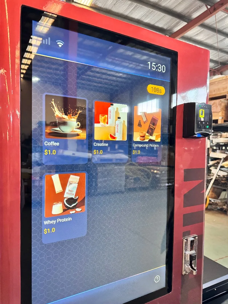 Commercial Protein Drink Vending Machine Self Service Shake Maker with Cashless Payment Wholesale Customized