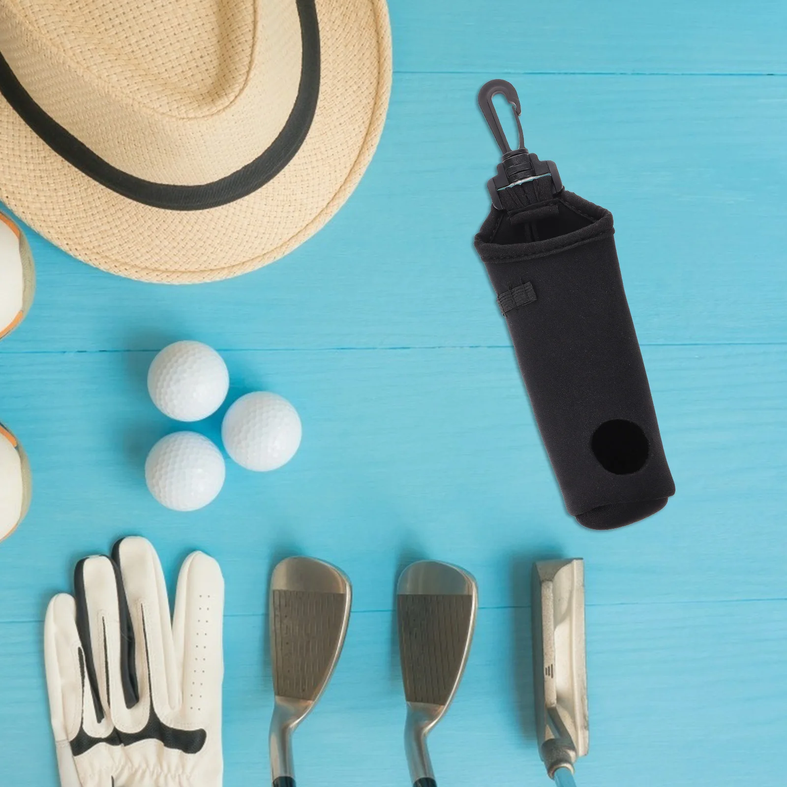 

Mini Ball Bag Golf Tees Holder Portable Waist Pouch Outdoor Ball Storage Pouch Lightweight Small Carrier Sports Tool Accessory