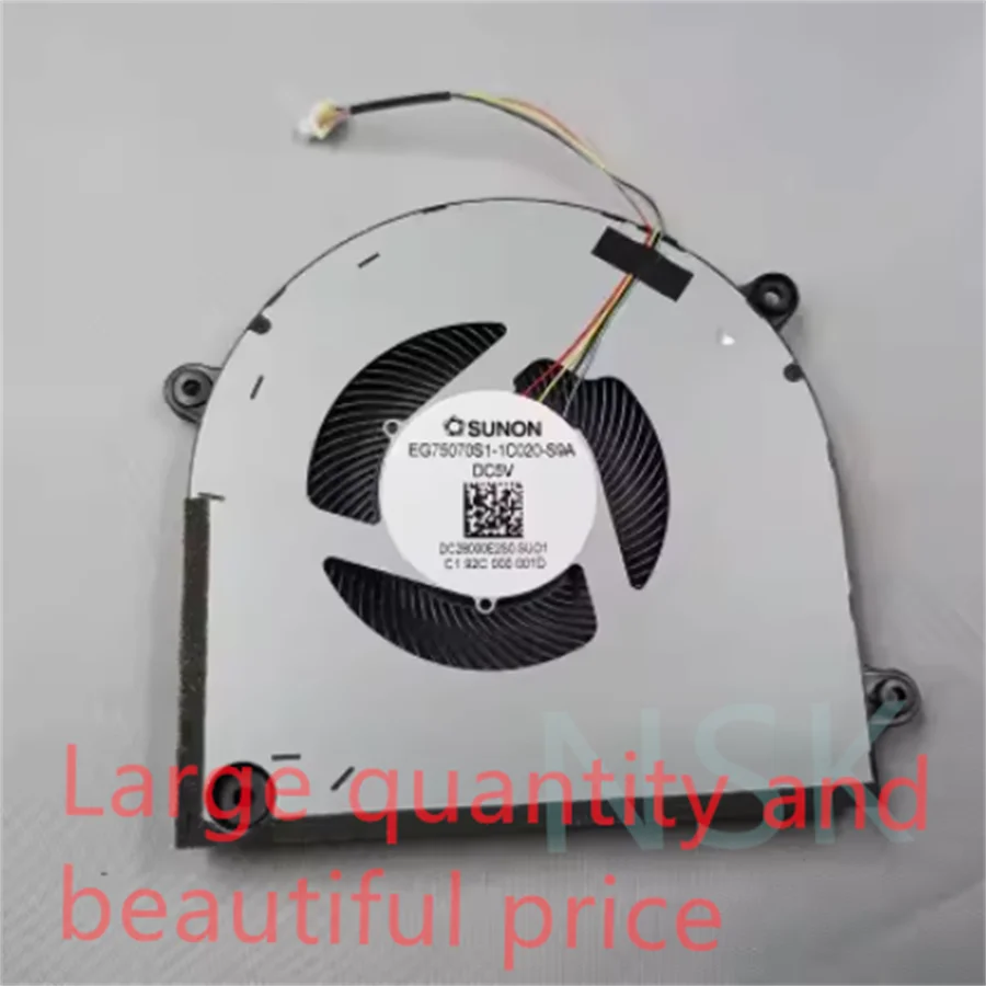 Original 1C010 1C020 FOR Lenovo 2019 Y7000-15 Y540-15IRH Fan GTX1660Ti Built in CPU GPU Fan 15 inches