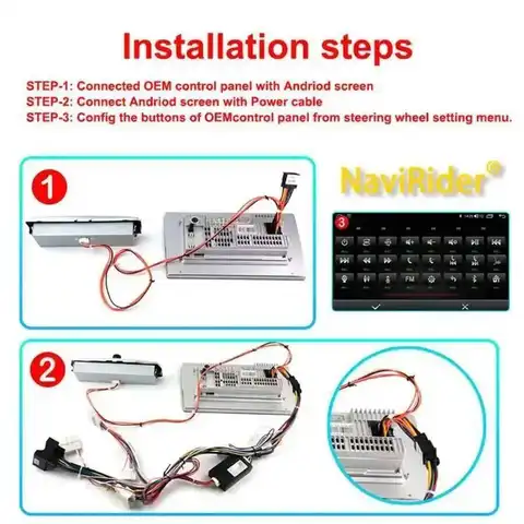 OEM Style Car Video Android Screen For Peugeot 407 2004 - 2011 Car Radio Black / Gray Color Control Panel to control Player
