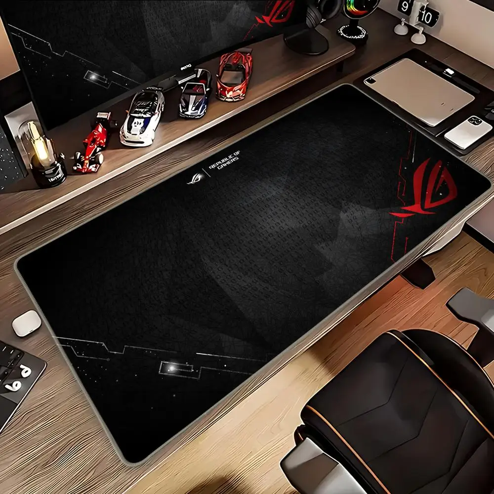 Alfombrilla de ratón Asus Rog, alfombrillas de ratón de Anime, alfombrilla para escritorio de ordenador para videojuegos, alfombrilla para ratón, accesorios para Pc, alfombrilla para ratón de jugador, alfombrilla de goma de velocidad