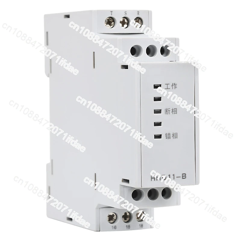 Phase Sequence Protector HHD11-B/-C/D Three-phase 380V Motor Over-voltage-off-phase Protection Relay