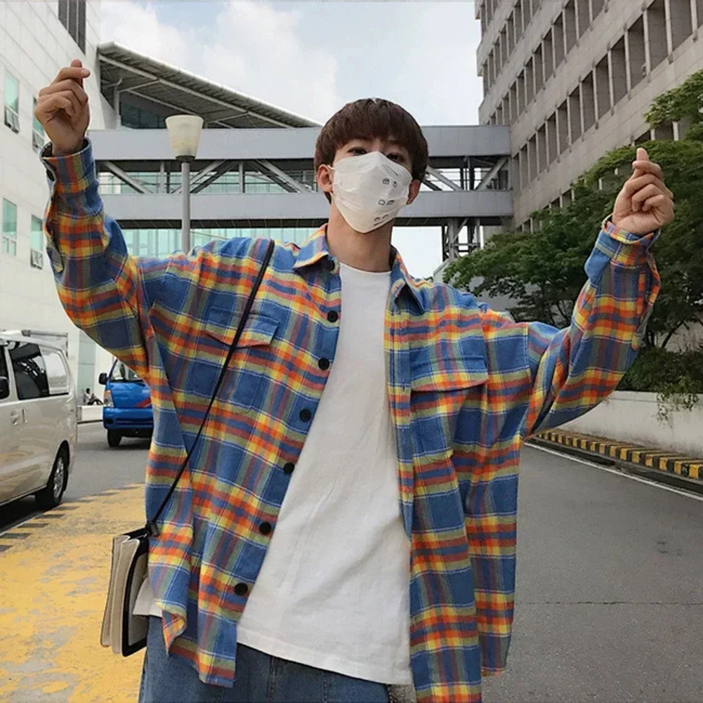 

Casual Occasions Outdoor Activities XL 2XL Mens Lapel Shirt Clothing Long Sleeve Shirt Daily Wear Top Polyester Fabric