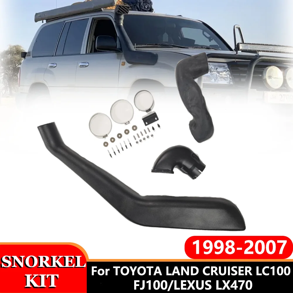 

Off Road Air Ram Intake Snorkel Kit For TOYOTA LAND CRUISER LC100 FJ100/LEXUS LX470 1998-2007 Wading Hose Pipe 4x4 Accessories