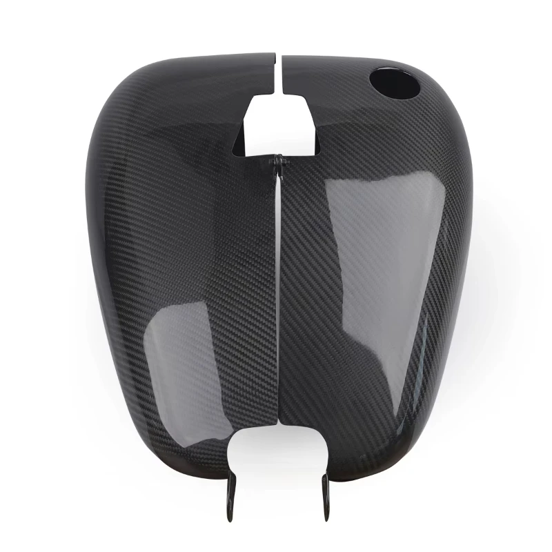 3K Twill Glossy Carbon Fiber Fuel Tank Cover for 2018-2025 for Low Rider ST Low Rider S Motorcycles Motorcycle Accessory