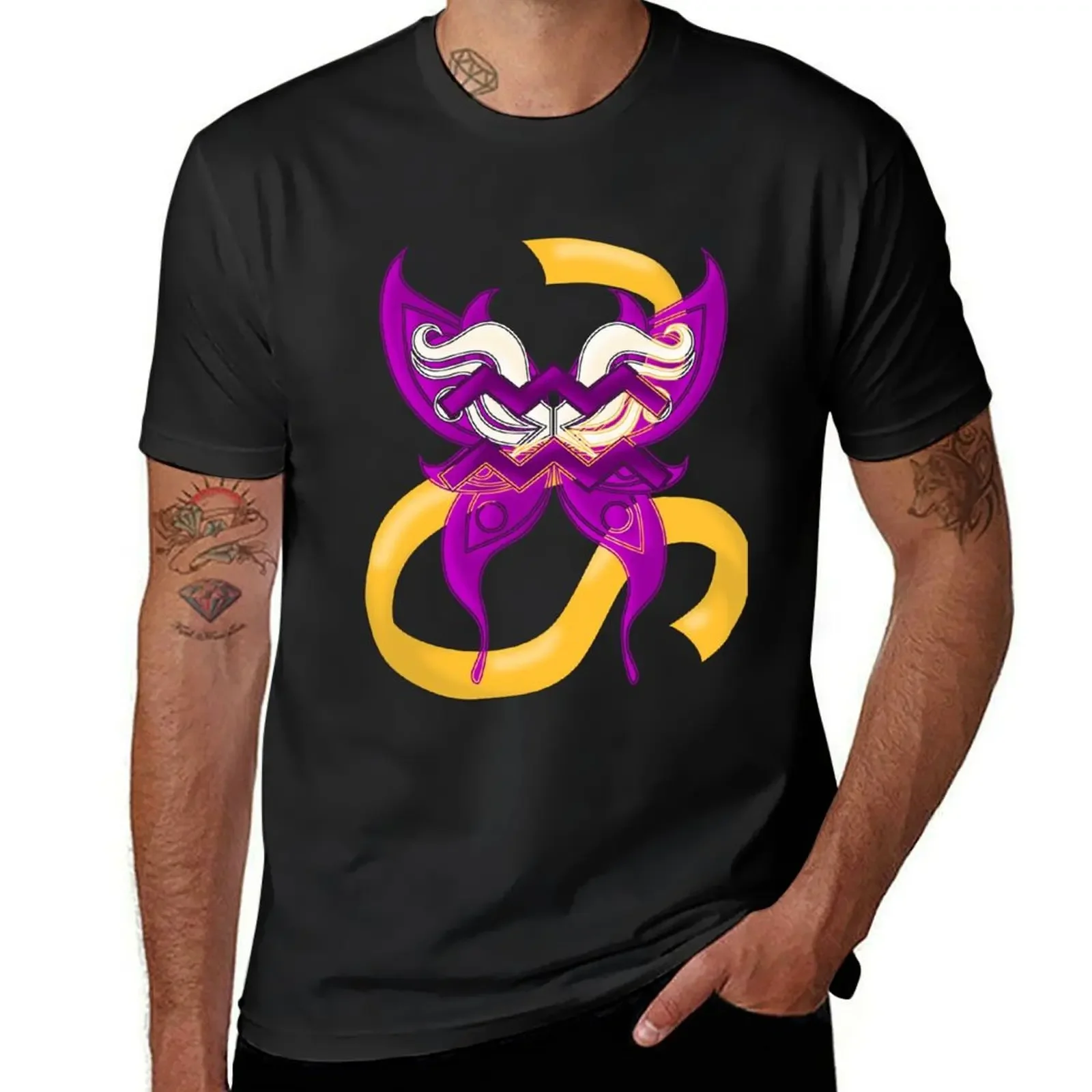 Homestuck Aquarius and Hope T-Shirt Clothing customs design your own Anime t-shirt men clothings