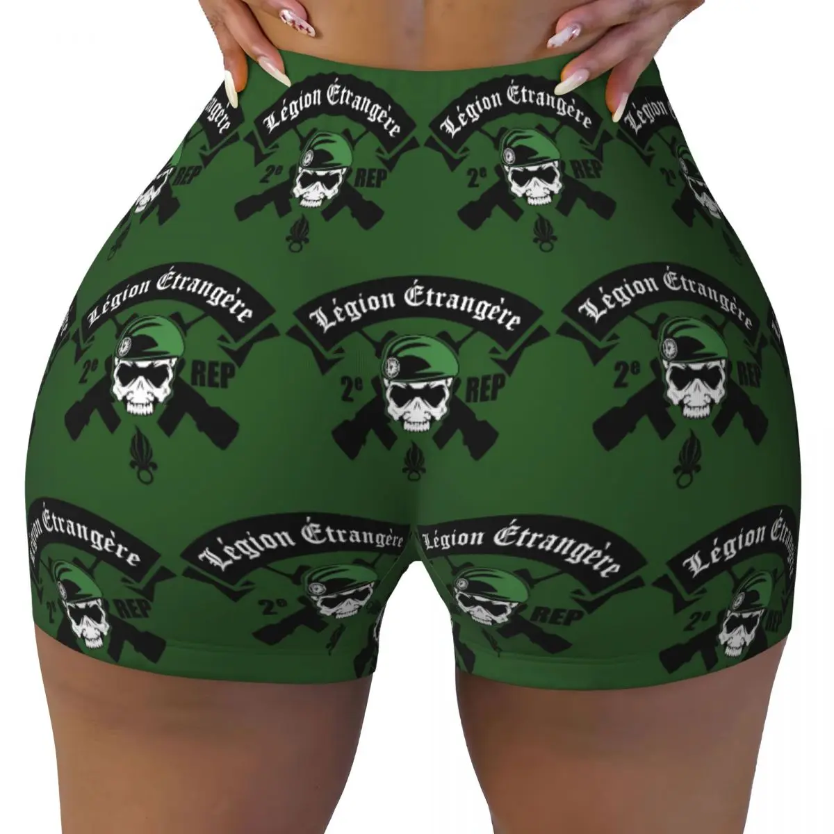 مخصص الفيلق Etrangere الأجنبية فرنسا العسكرية النساء الصالة الرياضية تجريب الجري السراويل الرياضية الكرة الطائرة السائق اليوغا السراويل #2