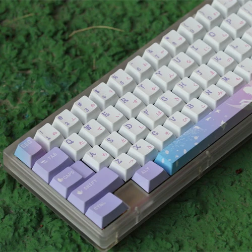 

Flower and bird wind and moon girl wind two-dimensional ROG night demon wooting magic master original PBT keycap