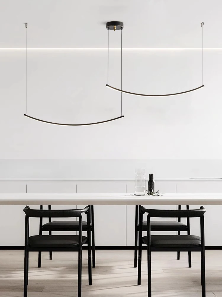 Trendy Stainless Steel Acrylic LED Chandelier Lighting Hanging Lamps Lustre Suspension Luminaire